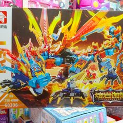 Đồ Chơi Lắp Ráp Ninja Rồng 68308 - Khám Phá Thế Giới Ninja Tạo Hình Sáng Tạo Cho Trẻ Em Tuổi 6+