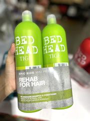 Combo Gội Xả Tigi Bed Head Re-Energize - Phục Hồi Tóc Sáng Khỏe, Duy Trì Độ Ẩm và Sạch Nhẹ, Mỹ Phẩm Cao Cấp