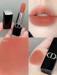 Son Dior 314 Grand Bal 3.5g - Son Môi Sang Trọng, Mượt Mà, Lên Màu Rực Rỡ, Quà Tặng Thời Trang Chính Hãng