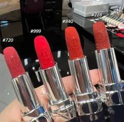 Son Dior 840 Rouge Velvet - Lì Mượt Sang Trọng, Chất Son Đỉnh Cao, Dành Cho Tín Đồ Làm Đẹp