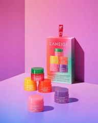 Set Mặt Nạ Ngủ Môi Laneige Midnight Minis Limited - Dưỡng Ẩm Sâu, Mềm Môi, Món Quà Thú Vị Cho Người Yêu Làm Đẹp