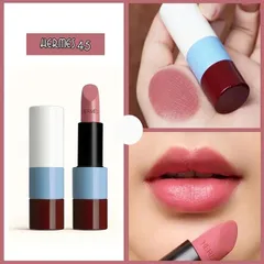 Son Hermes 45 Rose Ombre Satine – dưỡng môi mềm, lên màu bóng tự nhiên