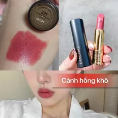 Son Lancome 391 Exotic Orchidee - Son Hồng Ngọt Ngào Dưỡng Môi Mềm Mại, Màu Tươi Sáng, Không Hộp, Quà Tặng Hoàn Hảo