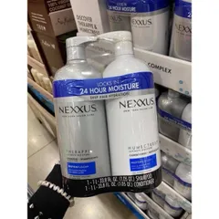 Combo Gội Xả Nexxus Ultimate Moisture 2×1L - Cấp Ẩm Sâu, Phục Hồi Tóc Khô Hư Tổn, Chăm Sóc Tóc Chuyên Nghiệp