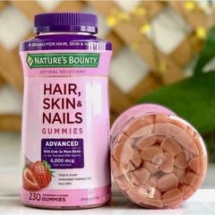 Kẹo dẻo Nature’s Bounty Hair Skin Nails 230 viên – đẹp da tóc