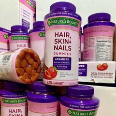 Kẹo dẻo Nature’s Bounty Hair Skin Nails 230 viên – đẹp da tóc