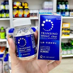 Viên Uống Trắng Da Transino White C Clear 120 Viên - Giúp Xóa Nám, Làm Sáng Da Từ Nhật Bản