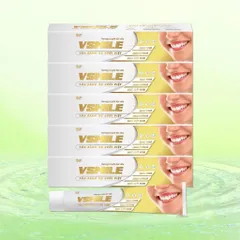 [Mua 1 + Tặng 1 Món Quà] - Kem đánh răng VSMILE 150g vị caphe thành phần thảo dượᴄ quý sản phẩm hàng đầu Việt Nam trắng 