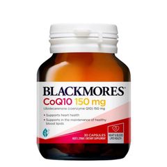 Viên uống tim mạch Blackmores CoQ10 150mg 30 viên – Tăng cường năng lượng và sức khỏe tim mạch hiệu quả