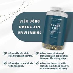 Omega 369 120 viên – bổ tim mạch