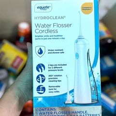 Máy tăm nước không dây Equate HydroClean - Vệ sinh răng miệng hiệu quả, công nghệ phun áp lực, dễ sử dụng di động, chăm sóc sức khỏe răng miệng.