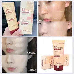 Kem Chống Nắng BB Aspasia - Che Phủ Nhẹ, Bảo Vệ Da Khỏi Tia UV - Kem Dưỡng Da Hàn Quốc, Chống Nắng Hiệu Quả