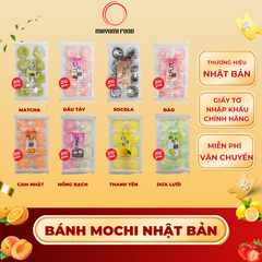 Bánh Mochi Nhân Trái Cây Nhật Bản Thương Hiệu Sachi Mochi - Date xa