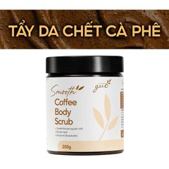 Tẩy Tế Bào Chết Body Cà Phê Robusta & Yến Mạch GUO 250g - Chăm sóc da mềm mịn, tẩy tế bào chết tự nhiên, hương cà phê thư giãn