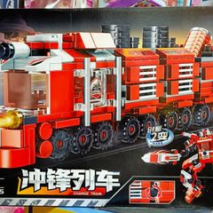 Đồ Chơi Lắp Ráp Robot Biến Hình - Bộ 3 Mô Hình Xe Ô Tô, Tàu Chiến, Tàu Thủy - Khuyến Khích Sáng Tạo Cho Trẻ Em