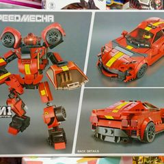 Đồ Chơi Lắp Ráp 2in1 Robot Biến Hình Thành Xe Ô Tô - Chất Liệu An Toàn, Khám Phá Tư Duy Sáng Tạo Cho Trẻ Em