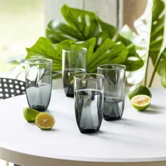 Bộ 6 cốc thủy tinh Luminarc Eiffel 350ml - Thương hiệu Pháp, an toàn cho sức khỏe, kiểu dáng sang trọng, sử dụng trong máy rửa bát