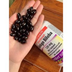 Viên hoạt huyết dưỡng não Ginkgo Biloba 120mg (hộp 300 viên) date 2029 405843