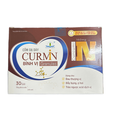 Cốm Dạ Dày Curmin Tâm Dược - Hỗ Trợ Giảm Đau Thượng Vị, Đầy Bụng, Ợ Hơi, Trào Ngược - Hộp 30 Gói Giúp Tiêu Hóa Tốt