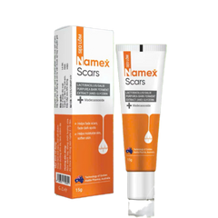 Gel Hỗ Trợ Namex Scars - Kem Giảm Sẹo Lồi, Lõm, Mờ Thâm Mụn 15g - Hỗ Trợ Làm Mịn Da, Phục Hồi Tình Trạng Da Sau Mụn