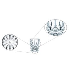 Bộ Ly Pha Lê Nachtmann Noblesse 55ml - Cao Cấp Sang Trọng, Chất Liệu Không Chì, Thiết Kế Cắt Kim Cương, Dùng Cho Whisky, Tequila, Cocktail