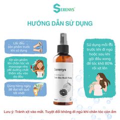 Xịt Dưỡng Tóc Bưởi Rừng Serenys 100ml - Giúp Tóc Khỏe, Ngăn Rụng, Mềm Mượt Tự Nhiên từ Tinh Dầu Bưởi Rừng