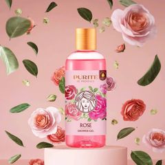 Sữa Tắm Purite Hoa Anh Đào 250ml - Dưỡng Ẩm, Hương Thơm Dịu Nhẹ, Sản Phẩm Chăm Sóc Da Từ Pháp