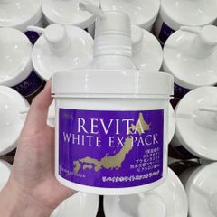 Kem Ủ Trắng Sữa Chua Nhật Bản Revita White Ex Pack 500g - Dưỡng Trắng Da Body Hiệu Quả, Giúp Da Mịn Màng và Đều Màu