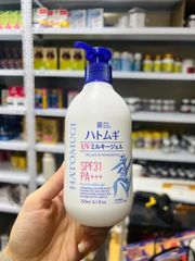 Sữa Dưỡng Da Chống Nắng Hatomugi Spf 31 Pa++ 250G– mềm da, dưỡng ẩm nhanh
