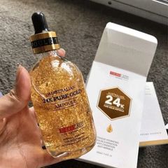 Serum Dưỡng Da Tinh Chất Vàng 24K Thera Lady - Căng Bóng Da, Dưỡng Ẩm, Ngừa Lão Hóa, Mỹ Phẩm Chất Lượng 