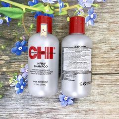 Set 2 Chai Gội Xả CHI Infra 177ml - Dưỡng Tóc Mềm Mượt và Bóng Đẹp Cho Mọi Loại Tóc