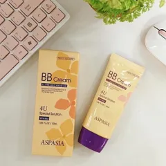 Kem Nền Aspasia BB Cream Wrinkle - Che Khuyết Điểm Tự Nhiên, Giảm Nhăn và Dưỡng Ẩm Da - Mỹ Phẩm Hàn Quốc Chất Lượng 30ml