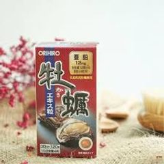 Tinh Chất Hàu Biển Orihiro Nhật Bản - 120 Viên, Hỗ Trợ Sức Khỏe Nam Giới, Tăng Cường Thể Lực, Giàu Kẽm và Vitamin B