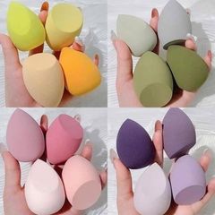 Set 4 Bông Mút Trang Điểm Giọt Nước – Tán Nền Mịn, Ăn Nền Tự Nhiên Cho Tất Cả Loại Da