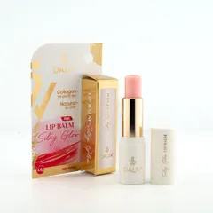 Son Dưỡng Môi Daliv Silky Glow 4,5g - Dưỡng Ẩm Mềm Mại Màu Cam/Hồng, Chứa Dầu Argan & Jojoba, Giảm Khô Nứt Nẻ Môi