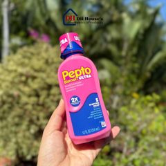 Pepto Bismol Ultra 354ml - Hỗ trợ giảm trào ngược dạ dày, đau bụng, ợ nóng, tiểu chảy - Thuốc tiêu hóa an toàn, hiệu quả.