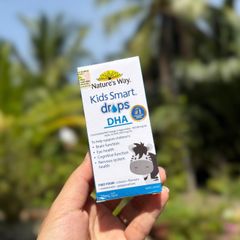DHA Dạng Nước Nature's Way Kids Smart Drops, 20ml - Bổ Sung DHA và EPA cho Trẻ Em, Hỗ Trợ Não Bộ và Thị Giác