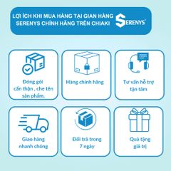 Bộ 5 Dung Dịch Vệ Sinh Nam Serenys Dạng Bọt 100ml - Sạch Thoáng, Khử Mùi Hiệu Quả và Dễ Chịu Cho Phái Mạnh