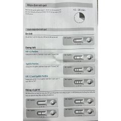 Bộ Test Combo HIV và Giang Mai Bioline (HIV/Syphilis Duo) - Kiểm Tra Kháng Thể Nhanh - Sản Phẩm Chính Hãng Abbott