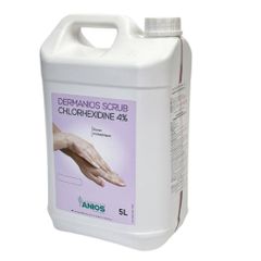 Dung dịch rửa tay phẫu thuật Dermanios Scrub Chlorhexidine 4% - Chai 5 Lít An Toàn và Hiệu Quả cho Y Tế