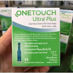 Combo 2 Hộp Que Thử Đường Huyết Onetouch Ultra Plus - 50 Que Thử Chính Xác Cho Sức Khỏe Tại Nhà