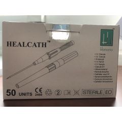 Kim Luồn Dạng Bút HEALCATH - Hộp 50 Chiếc Chất Lượng Harsoria, Thiết Kế Đối Xứng, Dễ Sử Dụng, HSD 01/07/2030