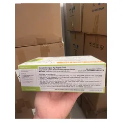 Combo 10 Que Test Sốt Xuất Huyết IgG/IgM CTK - Chẩn Đoán Nhanh, Độ Nhạy Cao, Kết Quả Chỉ Trong 15 Phút