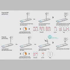 Combo 10 Que Test Sốt Xuất Huyết IgG/IgM CTK - Chẩn Đoán Nhanh, Độ Nhạy Cao, Kết Quả Chỉ Trong 15 Phút
