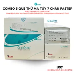 Combo 5 Que Thử Nhanh Mai Thúy 7 Chân FASTEP - Kiểm Tra Sức Khỏe Chính Hãng, Dễ Sử Dụng, Kết Quả Nhanh Chóng