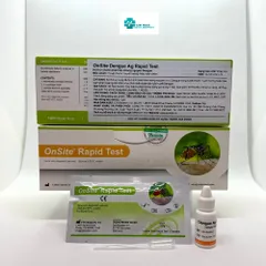 Que Test Nhanh Sốt Xuất Huyết Dengue Ag - Phát Hiện Kháng Nguyên NS1, Kháng Thể IgG/IgM | Bộ Xét Nghiệm 30 Tests CTK Biotech