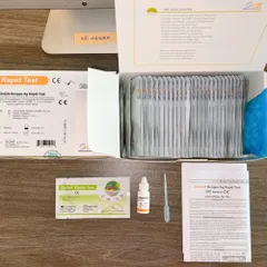 Que Test Nhanh Sốt Xuất Huyết Dengue Ag - Phát Hiện Kháng Nguyên NS1, Kháng Thể IgG/IgM | Bộ Xét Nghiệm 30 Tests CTK Biotech