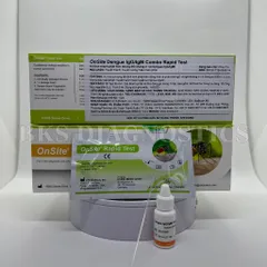Que Test Nhanh Sốt Xuất Huyết Dengue Ag - Phát Hiện Kháng Nguyên NS1, Kháng Thể IgG/IgM | Bộ Xét Nghiệm 30 Tests CTK Biotech