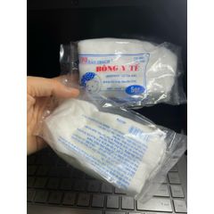 Combo 2 Bịch Bông Gòn Thấm Nước Bảo Thạch 5g - Chất Liệu 100% Tự Nhiên, An Toàn và Tiện Lợi Cho Vệ Sinh Vết Thương
