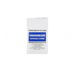Bơm Kim Tiêm Vinahankook 3ml/cc - Hộp 100 Cây Chất Lượng Cao, An Toàn Y Tế, Sử Dụng 1 Lần